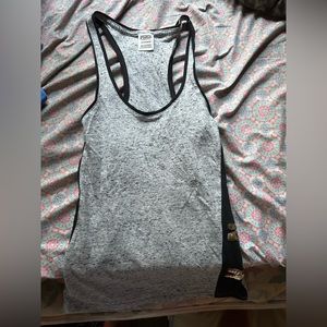 Grey Pink tank top